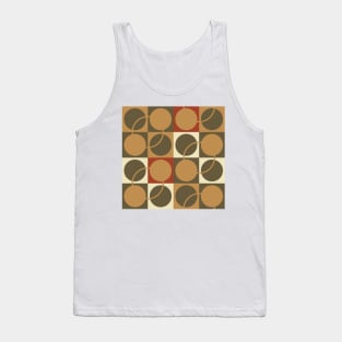 Yellow and green circles – small scale Tank Top